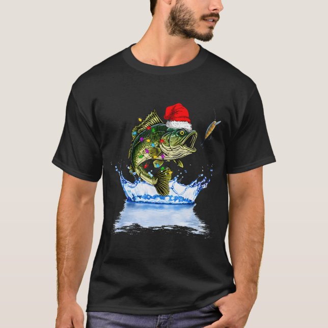 Camiseta Caza de Lista de Navidad (Anverso)