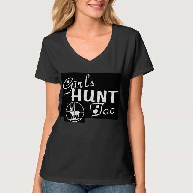 CAMISETA CAZA DE LOS CHICAS (Anverso)