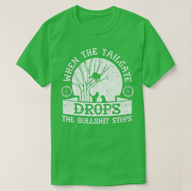 Camiseta Caza De Monedas Cuando El Portón Trasero Cae Graci (Diseño del anverso)