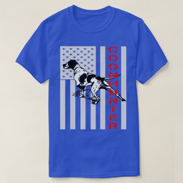 Camiseta Caza de monedas de la bandera estadounidense (Diseño del anverso)