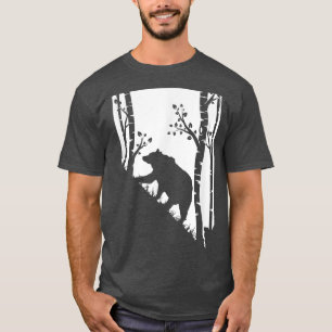 Camiseta Caza de oso pardo pardo en grizzly - mapa de NEVAD
