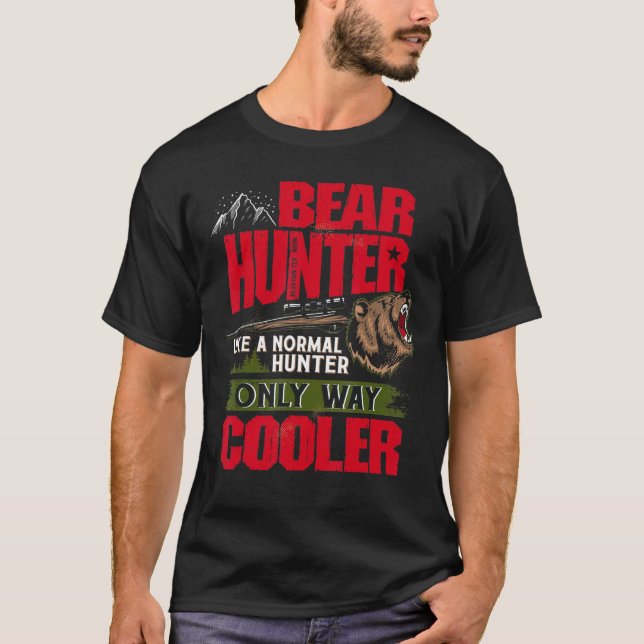 Camiseta Caza de osos Definición de fauna y flora silvestre (Anverso)