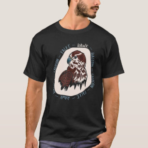 Camiseta Caza De Pájaro Y Predador Haucon Faucon Falke Hawk