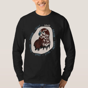 Camiseta Caza De Pájaro Y Predador Haucon Faucon Falke Hawk