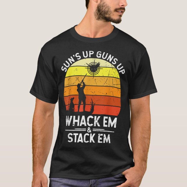Camiseta Caza de palomas (Anverso)