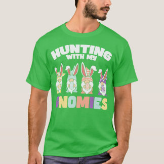 Camiseta Caza de Pascua con mis huevos de conejo de Gnomies