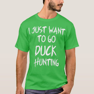 Camiseta Caza de pato al aire libre Funny Bird Hunter s