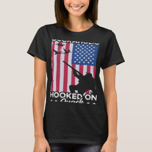 Camiseta Caza de pato caza de aves acuáticas Duckaholic Qua