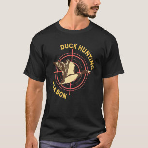 Camiseta Caza de Pato Caza de Patos Caza de Pájaros Caza de
