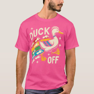 Camiseta Caza de pato de la cazadora Pun Duck