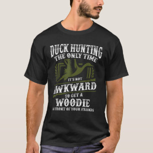 Camiseta Caza de pato divertida cacería de cazadores