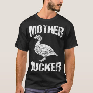 Camiseta Caza de pato divertida madre ducker diseño agua de