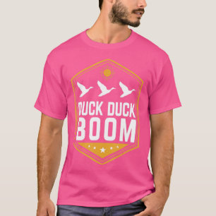 Camiseta Caza de pato es el divertido juego de boom del pat