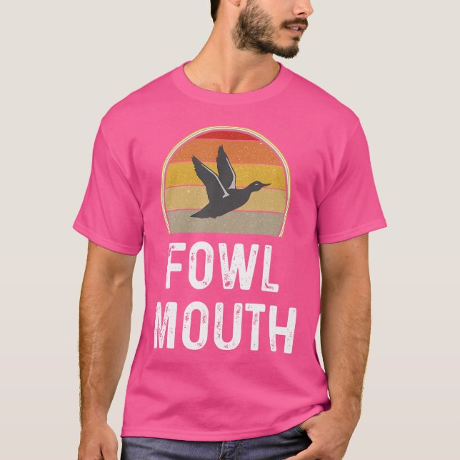 Camiseta Caza de pato Funny Caza de pato Boca (Anverso)