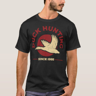 Camiseta Caza de pato regalo amante de los animales labrado