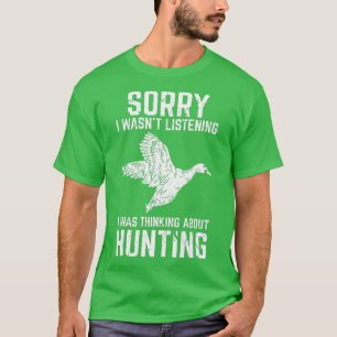 Camiseta Caza de pato regalo gracioso para cazadores de gan