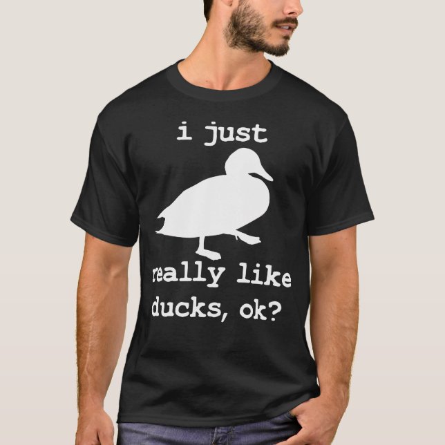 Camiseta Caza de patos (Anverso)