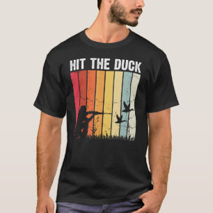 Camiseta Caza De Patos Voladores Por Hombres