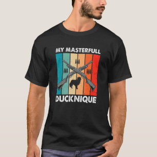Camiseta Caza De Patos Voladores Por Hombres