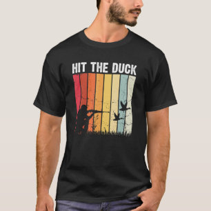 Camiseta Caza De Patos Voladores Por Hombres