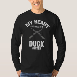 Camiseta Caza De Patos Voladores Por Hombres