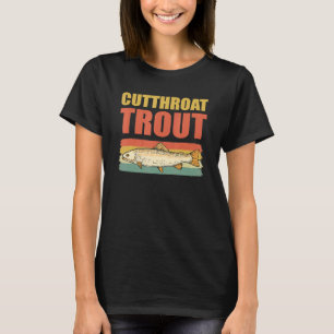 Camiseta Caza de peces de trucha de trucha de garganta