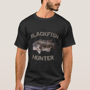 Camiseta Caza de peces negros