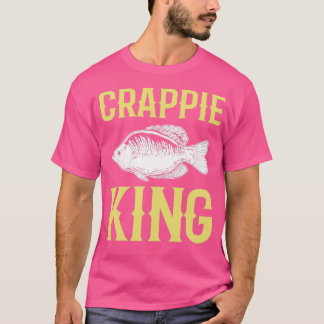 Camiseta Caza de peces rappie King Crappie