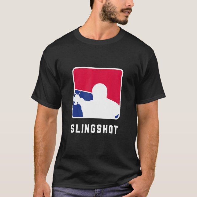 Camiseta Caza de perdigones en piedra de Slingshot (Anverso)
