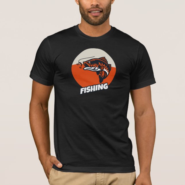 Camiseta Caza de pesca (Anverso)