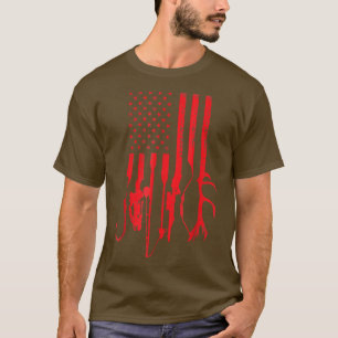 Camiseta Caza de pescadores retro Día del Padre