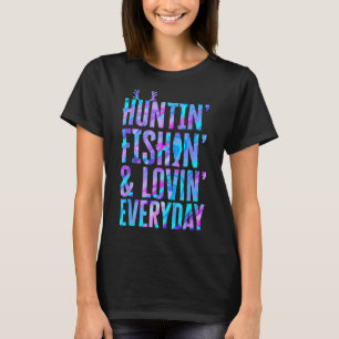 Camiseta Caza De Pescadores Y Pesca Diaria Con Amor