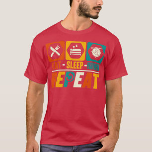 Camiseta Caza de pichón para dormir repetidamente Columbida