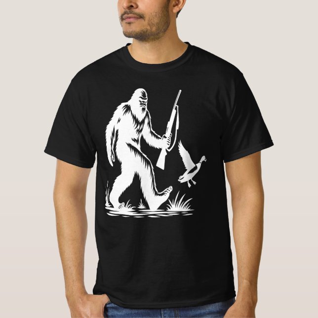 Camiseta Caza de pies gigantes (Anverso)