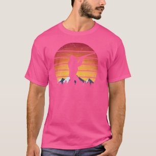 Camiseta Caza de pies gigantes Sunset Sasquatch Hunter