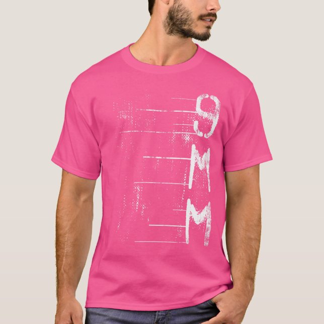 Camiseta Caza De Práctica De Práctica De Despidos De Mamas  (Anverso)