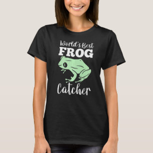 Camiseta Caza de ranas anfibios mejor cacao de rana del mun