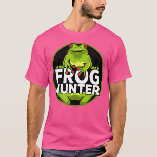 Camiseta Caza De Ranas O Catcher De Anfibios Para El Amante