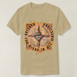 Camiseta Caza de Rótulos en todas las direcciones mística