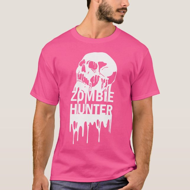 Camiseta Caza de sangre de cráneo suave (Anverso)