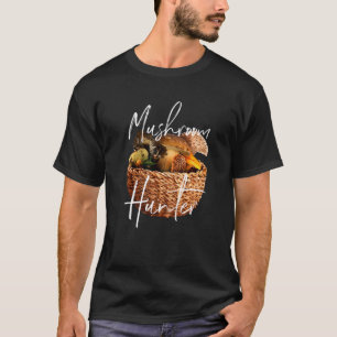 Camiseta Caza de setas Recolección de hongos Busqueda de Mo