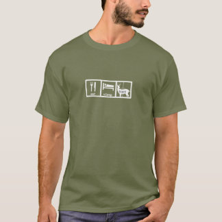 Camiseta Caza de sueño de comer