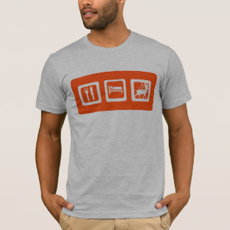 Camiseta Caza de sueño de comer