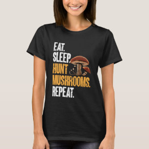 Camiseta Caza de sueño de comer champiñones Morel Hunter Fo