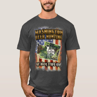 Camiseta Caza de trofeos en Washington Deer