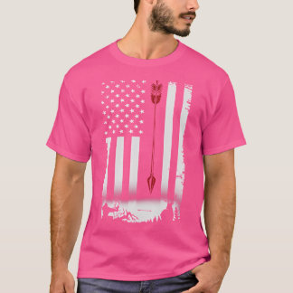 Camiseta Caza de vacas Bandera Estadounidense Patriótica Ue