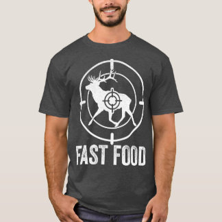 Camiseta Caza de venados Cazadores de comida rápida
