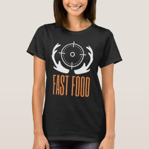 Camiseta Caza de venados Cazadores de comida rápida 2