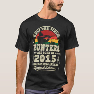 Camiseta Caza de venados de 8 años Vintage 2015 8th B