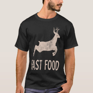 Camiseta Caza de venados de comida rápida de cosecha de ven
